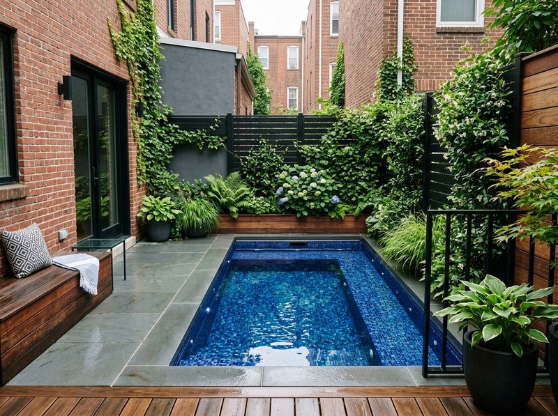Plunge Pools & Small Backyard Pools